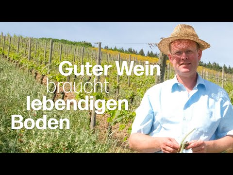 Lebendiger Boden für beste Weinqualität: Delinat-Winzer Timo Dienhart an der Mosel