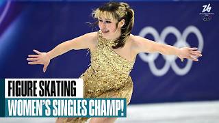 Alysa Liu wins the Olympic gold medal for the United States