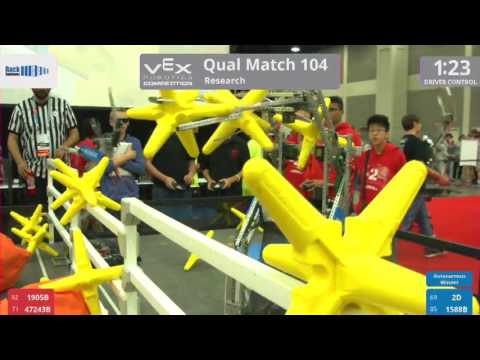 2017 VRC Res Q104 - 1905B 47243B vs 2D 1588B - 11 to 32