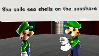 Luigi ACTUALLY talks about sea shells