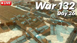 🔴 FOXHOLE AIRBORNE // WAR 132 - DAY 26 // WARDEN FRONTLINE // LIVE GAMEPLAY