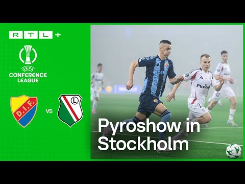 Djurgårdens IF vs. Legia Warschau - Highlights | UEFA Conference League | RTL Sport