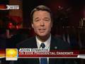 John Edwards with Matt Lauer on Today MSNBC. John Edwards with Matt Lauer on Today MSNBC.
