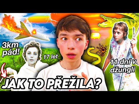 Spadla ze 3 km, brodila se mezi krokodýly a PŘEŽILA... // Neuvěřitelný příběh Juliane Koepcke