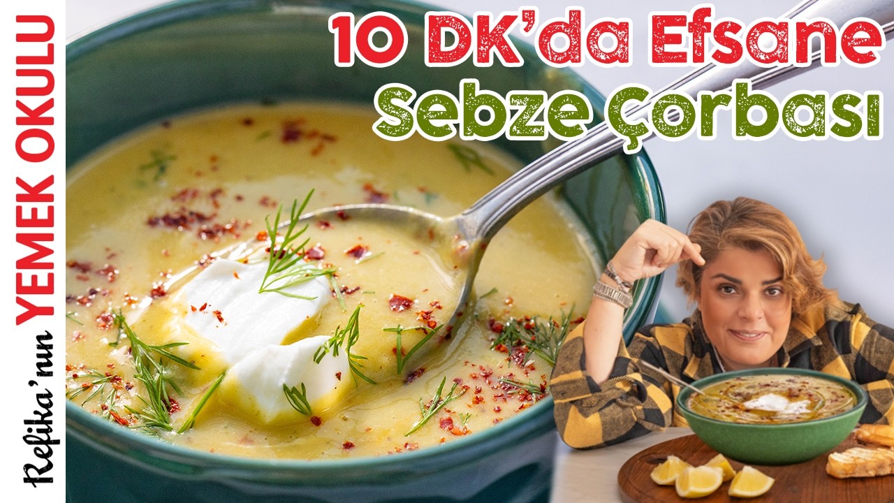 Dolaptaki Sebzelerle 10 DK'da Kolay Çorba Tarifi 😍 Kış Sebze Çorbası Nasıl Yapılır Tüm İpuçlarıyla