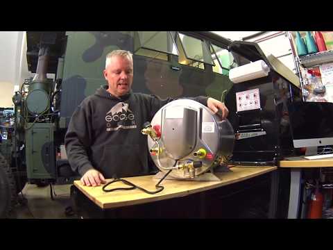 Isotherm Hot Water Heater for Brutus