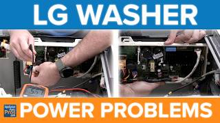 How to Test and Replace an LG Front Load Washer Main PCB