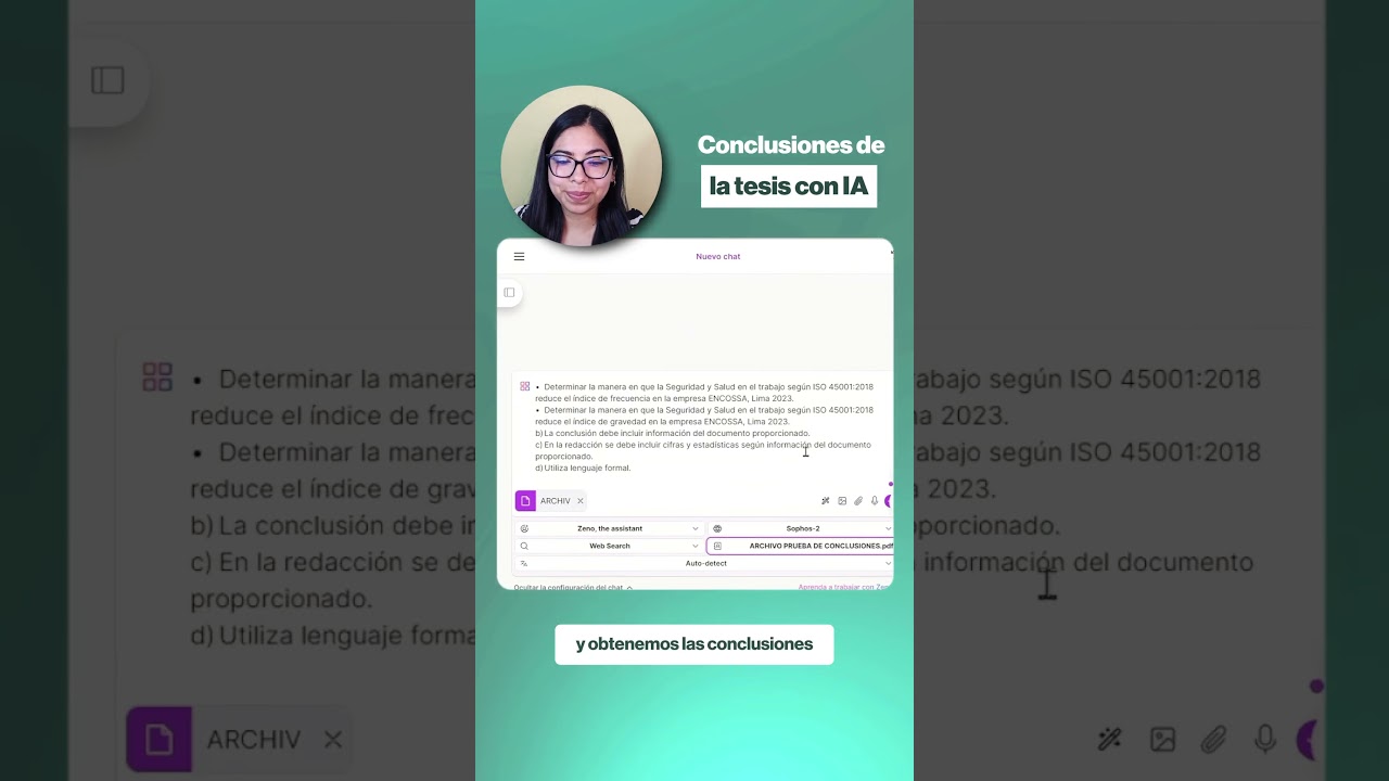 Las Conclusiones de la Tesis con IA