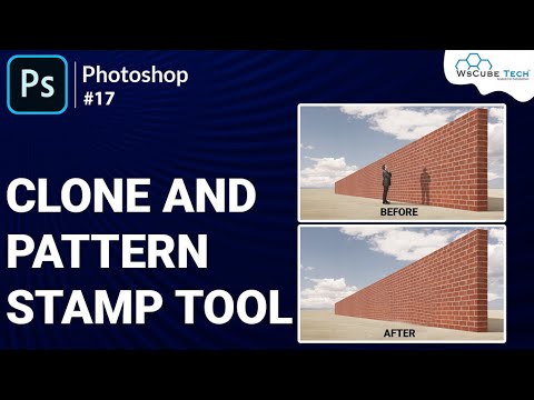 How to use Clone Stamp Tool and Pattern Stamp Tool in Adobe Photoshop