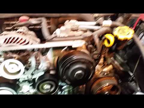 Subaru timing belt Legacy Outback 2011 2010 SOHC 2.5