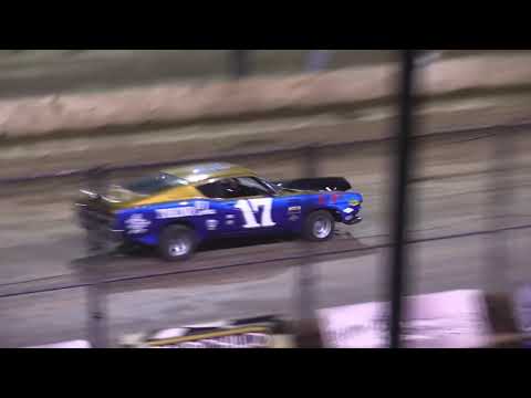 Spectator Race CRASH Ford Torino - June 8 2019 - Shawano Speedway