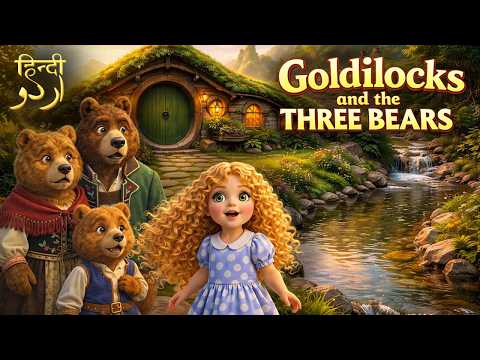 Goldilocks and the Three Bears | Fairy Tale | Urdu & Hindi Version #urdufairytales #hindifairytale