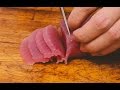 How to Make Yellowfin Tuna Sashimi