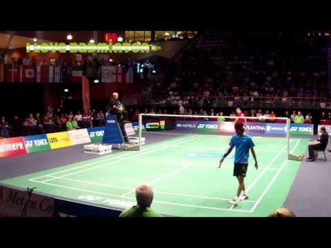 Yonex Dutch Open MS finals 2015 - Ajay Jayaram - Raul Must