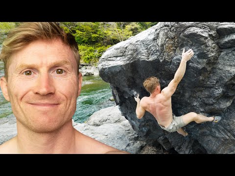 I tried Japan's most famous outdoor bouldering