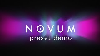 Video thumbnail for Novum preset demo by TracktionSoftware
