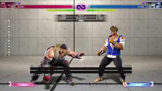 【スト６】アレックス コンボ・連携(中フラッシュアックス関係)