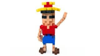 Plus-Plus Luffy One Piece instructions