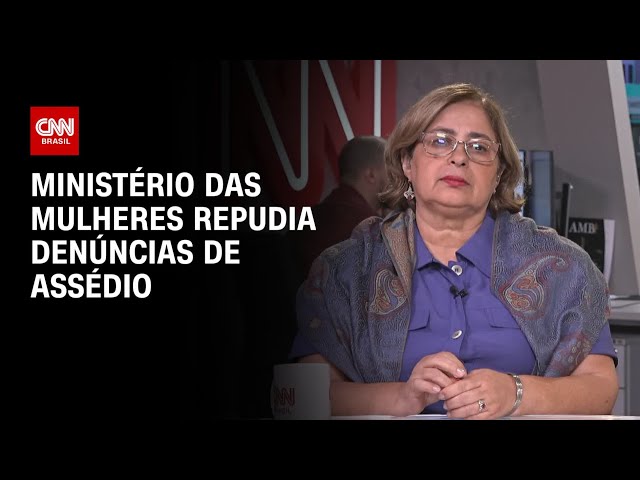 Ministério das Mulheres repudia denúncias de assédio | LIVE CNN