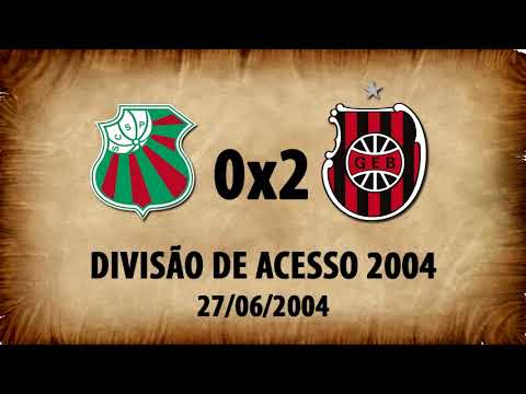 São Paulo-RG 0x2 G.E.Brasil - Divisão de Acesso 2004