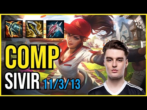 COMP - SIVIR vs TRISTANA ADC - EUW Grandmaster - Patch 11.6