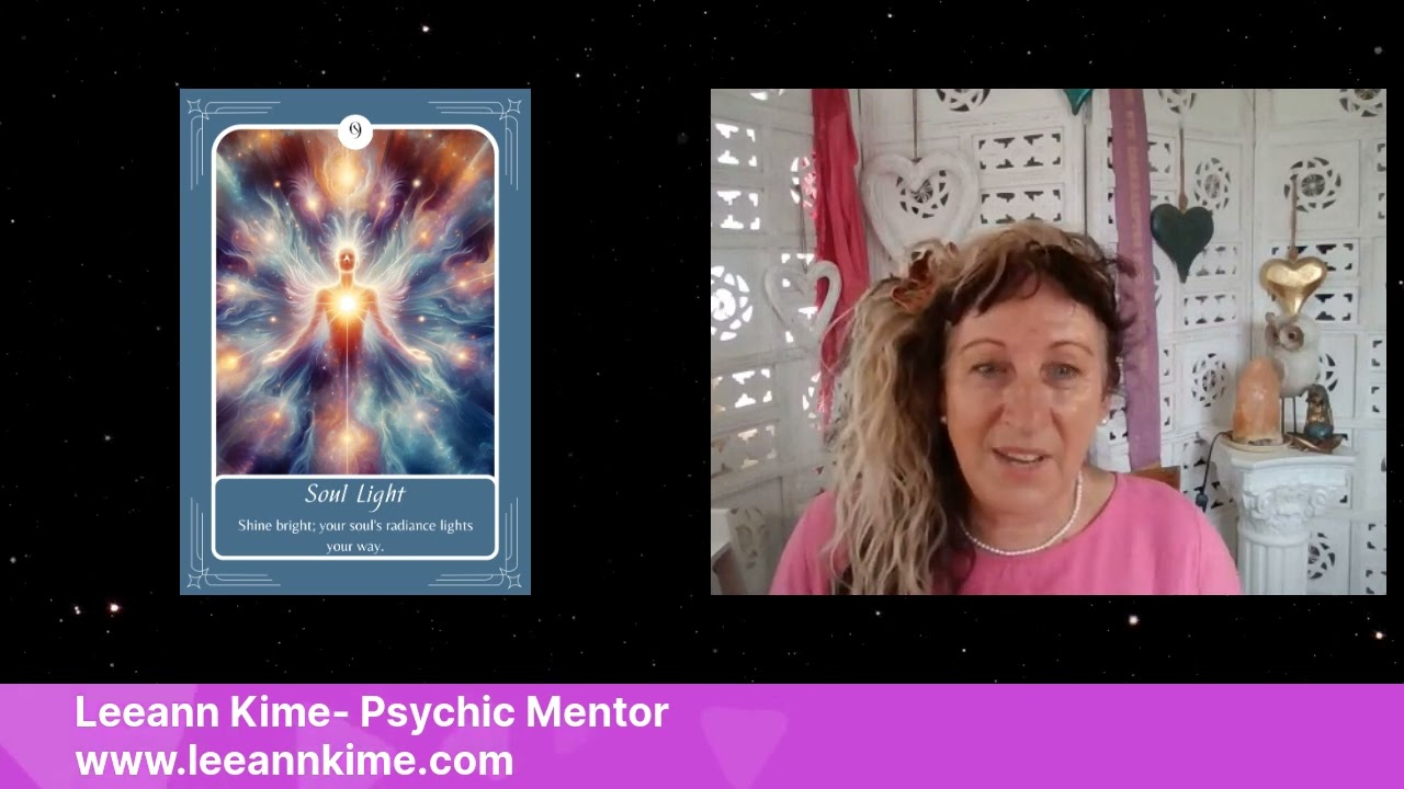 Card 9: Soul Light - Leeann Kime | Psychic Mentor