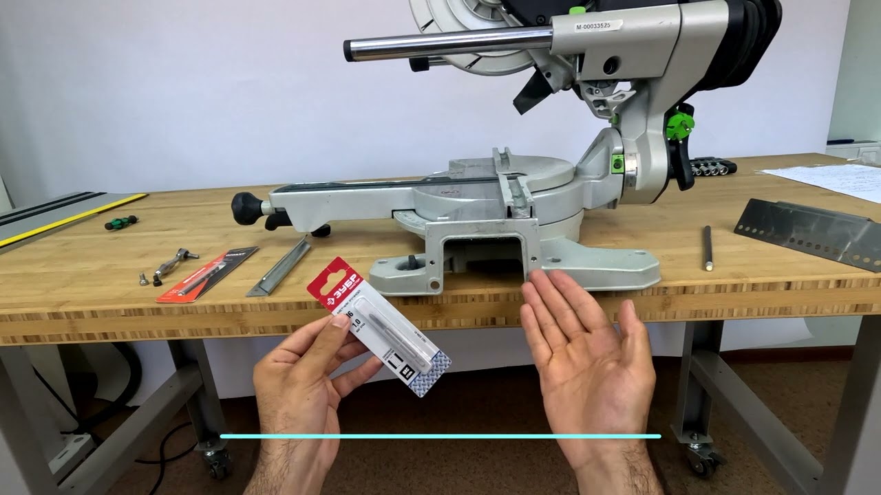 Упор удлинитель AMS KS для торцовочной пилы универсальный мобильный