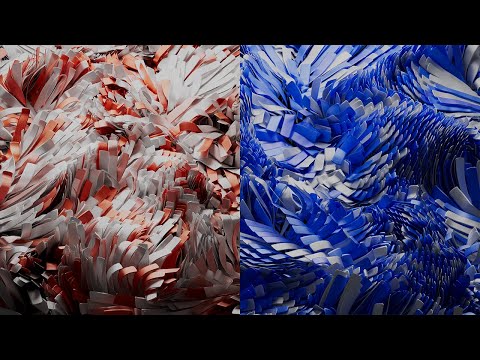 Dynamic Cloth Ribbons in Cinema 4D and Redshift