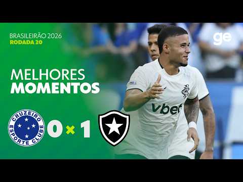 Gols e melhores lances de Cruzeiro x Botafogo