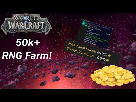 50k+ RNG Gold Farm! Legion BoE Epics! Super Quick and Easy Gold Farming, Gold Making Guide!