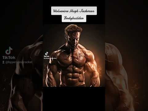 Wolverine Hugh Jackman Bodybuilder