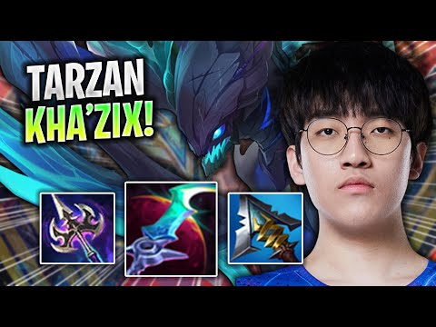 TARZAN IS A GOD WITH KHA'ZIX ONESHOT! | LNG Tarzan Plays Kha'zix Jungle vs Viego! | Season 2022