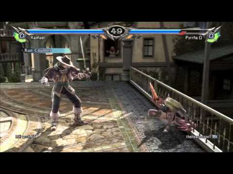 Pyrrha Omega vs Raphael (aroth68) [Soul Calibur V Ranked Match]