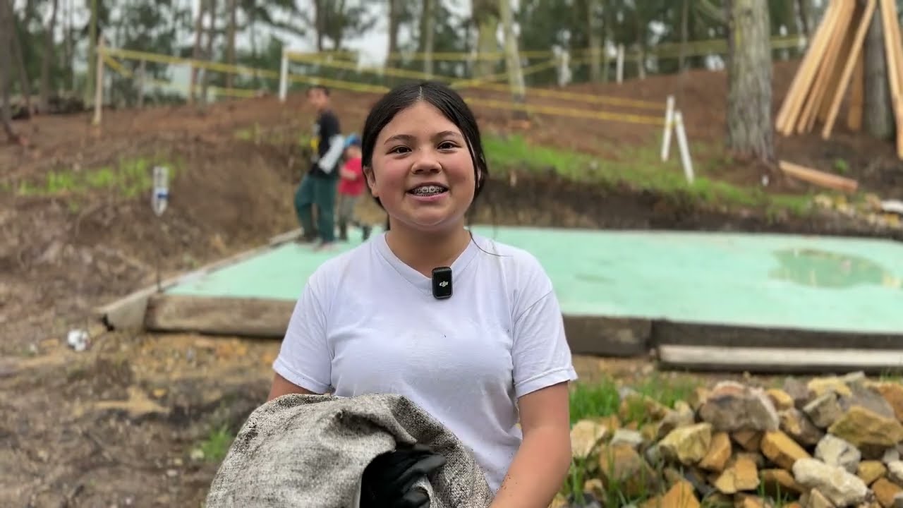Avance de trabajo en el Auditorio de Soacha, Cundinamarca, Colombia