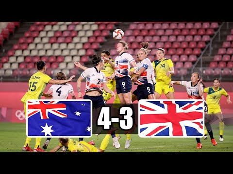 Olympics: Australia vs Great Britain | Sam Kerr equalises at 89’, Matildas Win in ET to Reach Semis