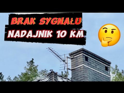 📡74 Wizyta u Widza Szczecin,zakłócenia,brak sygnału telewizji naziemnej DVB-T2,nadajnik 10km, XmuX