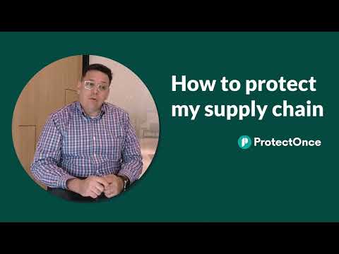 How to protect my supply chain