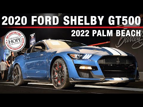 CHARITY SALE - 2020 Ford Shelby GT500 - BARRETT-JACKSON PALM BEACH