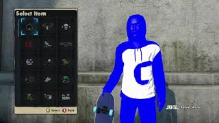 How To Get  COLORED GRIPTAPE  and  MODDED SKINS  in   SKATE 3