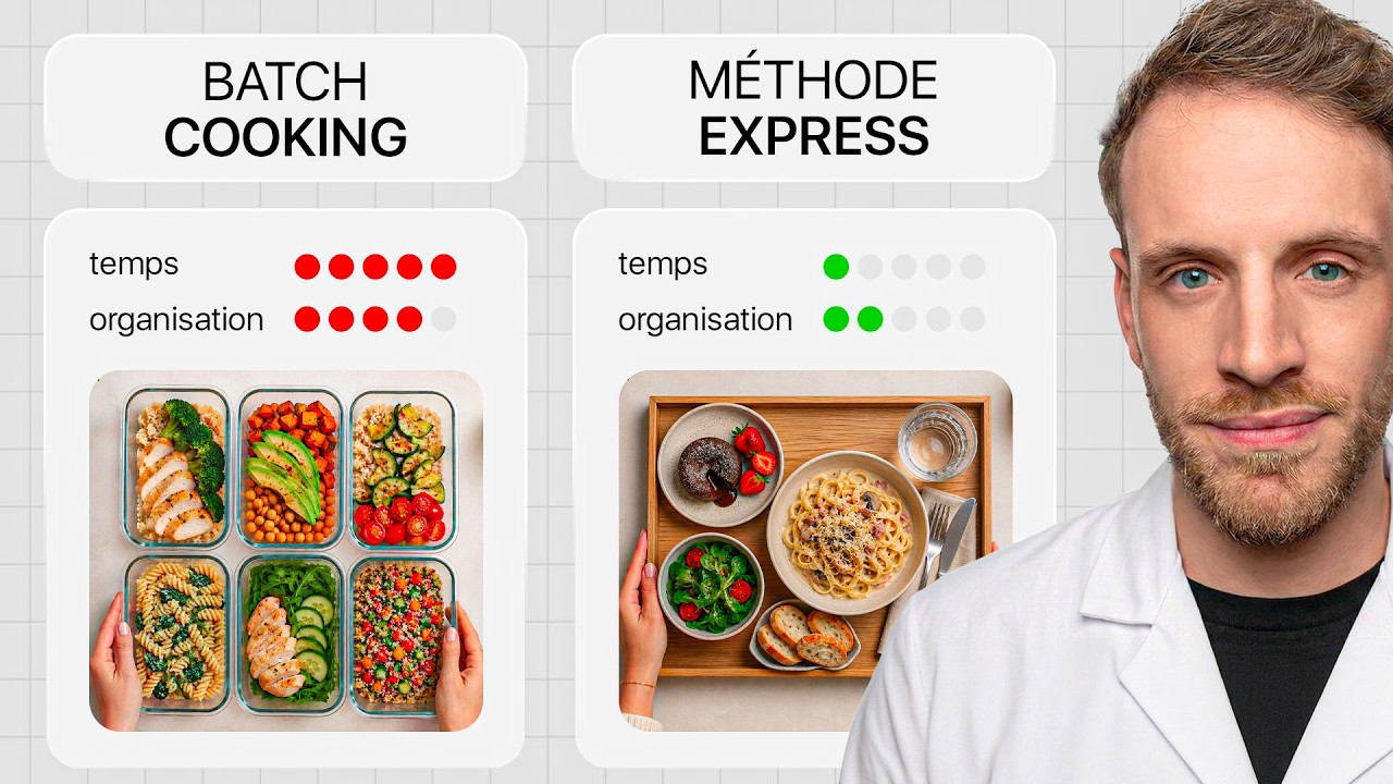 Le batchcooking pour perdre du poids en 15min/jour !
