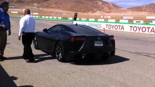 preview picture of video 'LFA Lexus salida de pits'