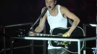 Justin Bieber - Fall - live Manchester 22 february 2013 - HD