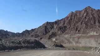 preview picture of video 'Hajar mountain, Hatta, UAE'