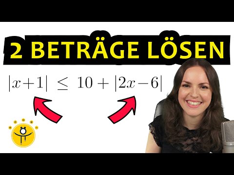 Betragsungleichungen mehrere Beträge lösen – UNGLEICHUNGEN mit 2 Beträgen