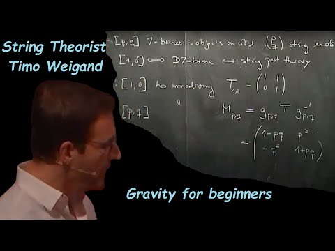String Theorist Timo Weigand explains how gravity works