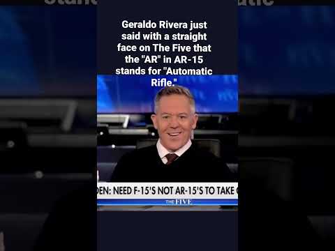 Geraldo Rivera gets it wrong #shorts #guncontrol #foxnews
