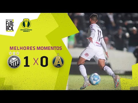 FANTASMA VICE-LÍDER - Operário 1 x 0 Aparecidense - Melhores Momentos - Série C