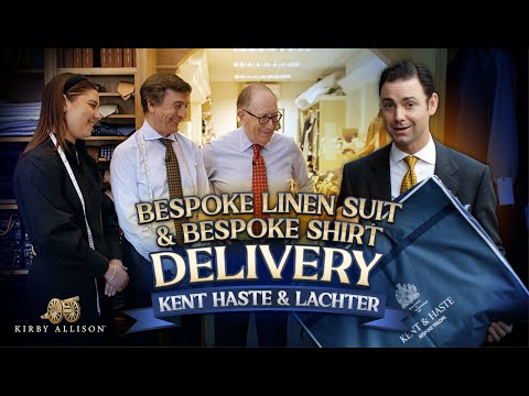 Delivered: Bespoke Linen Masterpiece from Kent Haste | Kirby Allison