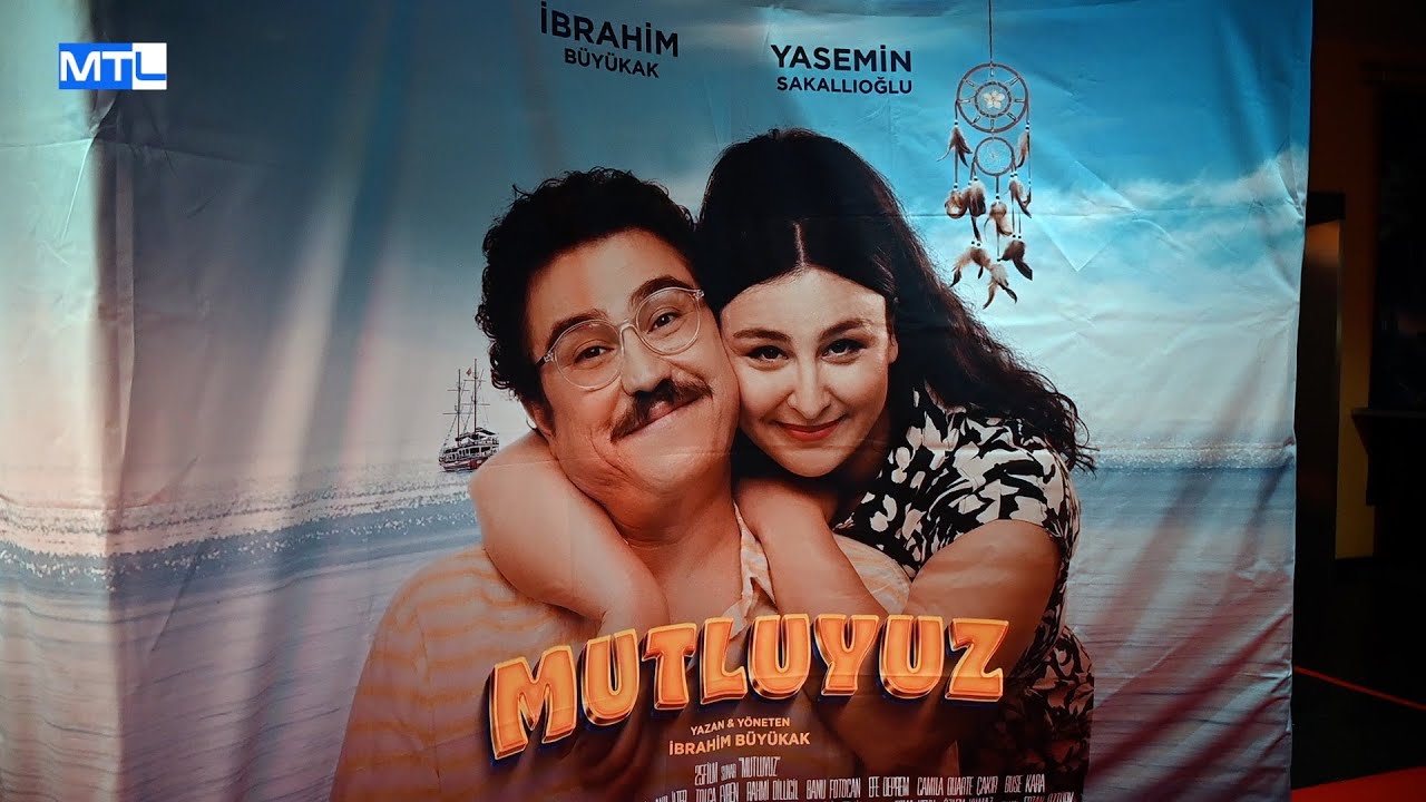 " Mutluyuz "Film Galası Berlin. İbrahim Büyükak, Yasemin Sakallıoğlu