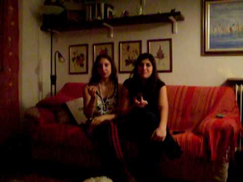 silvy e marty eating chocolate